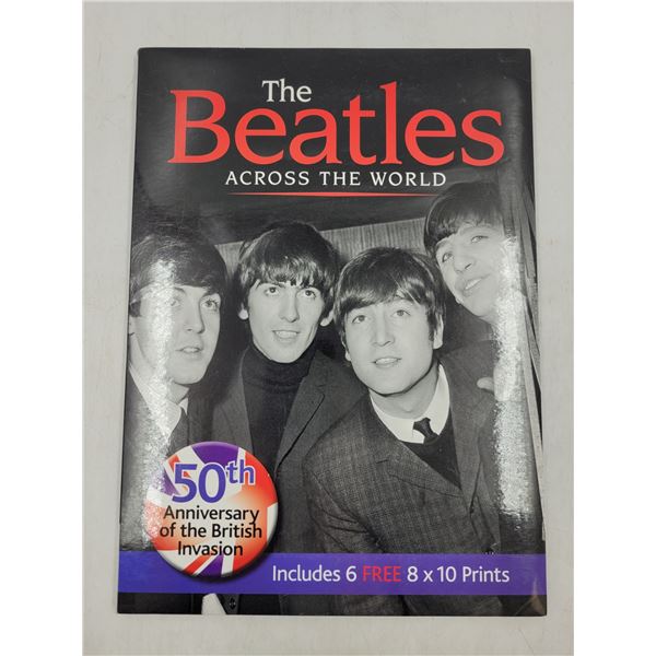 The Beatles Across the World Book with 8x10 Prints
