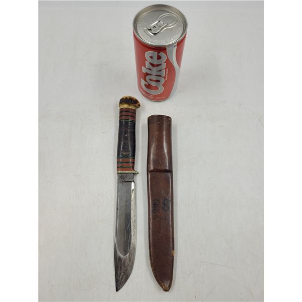 Vintage Alfred Williams Hunting Knife Made in Sheffield England