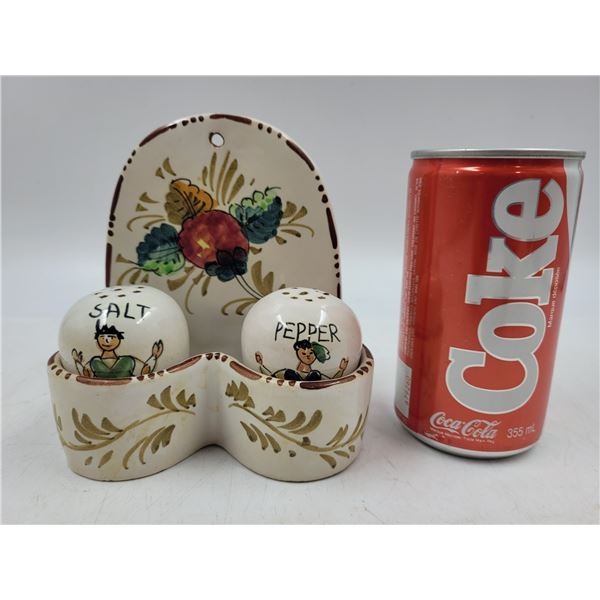 Italian Hand-Painted Salt and Pepper Shakers