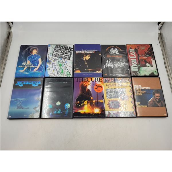 Concert DVD Lot