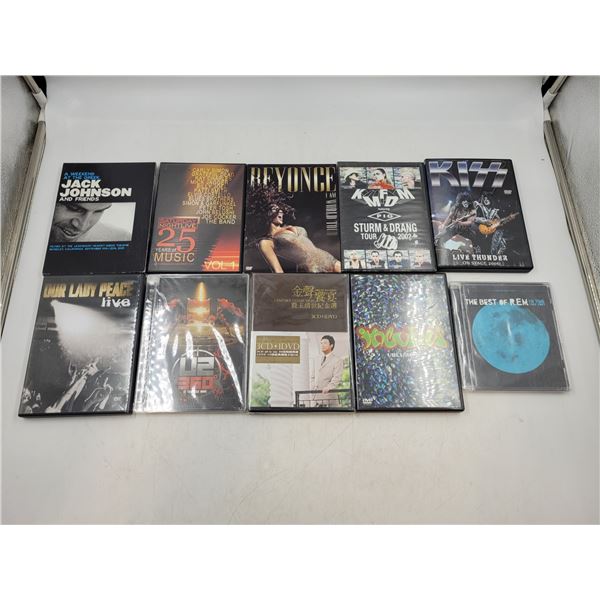 Concert DVD Lot