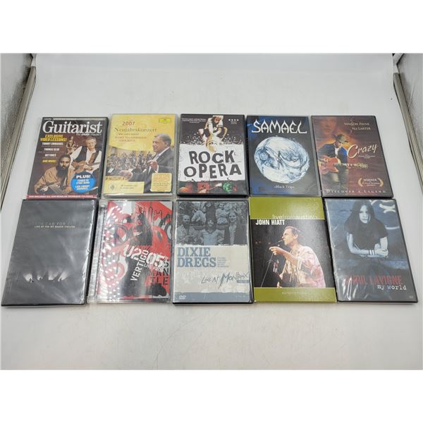 Concert DVD Lot