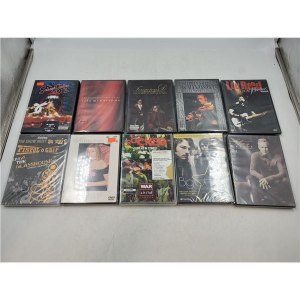 Concert DVD Lot