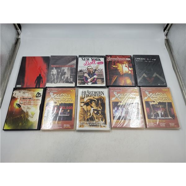 Concert DVD Lot