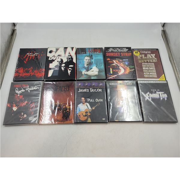Concert DVD Lot