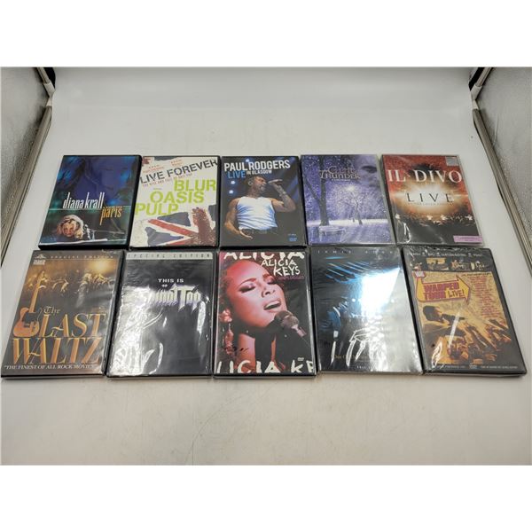Concert DVD Lot