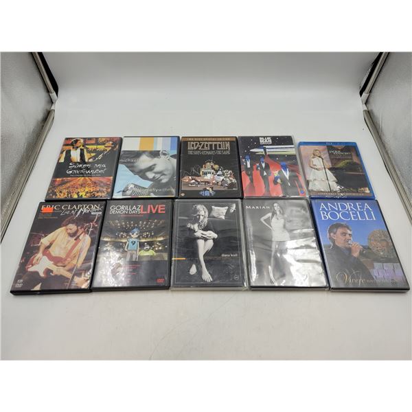 Concert DVD Lot
