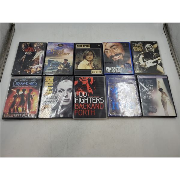 Concert DVD Lot