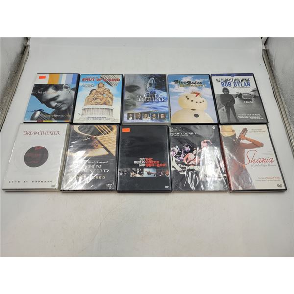 Concert DVD Lot