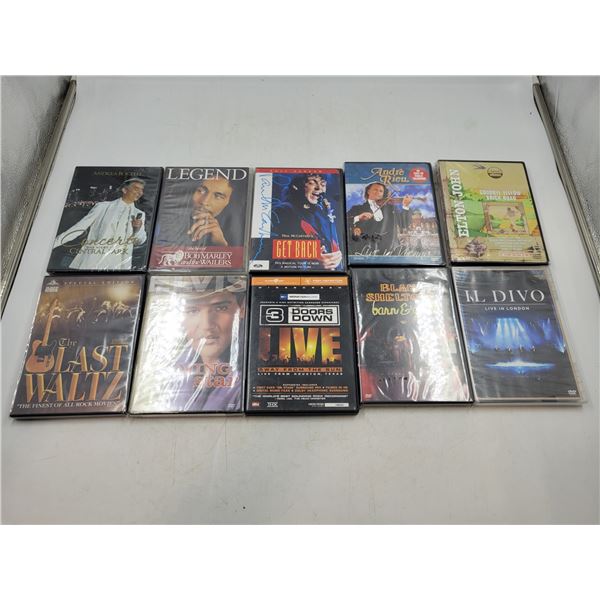 Concert DVD Lot