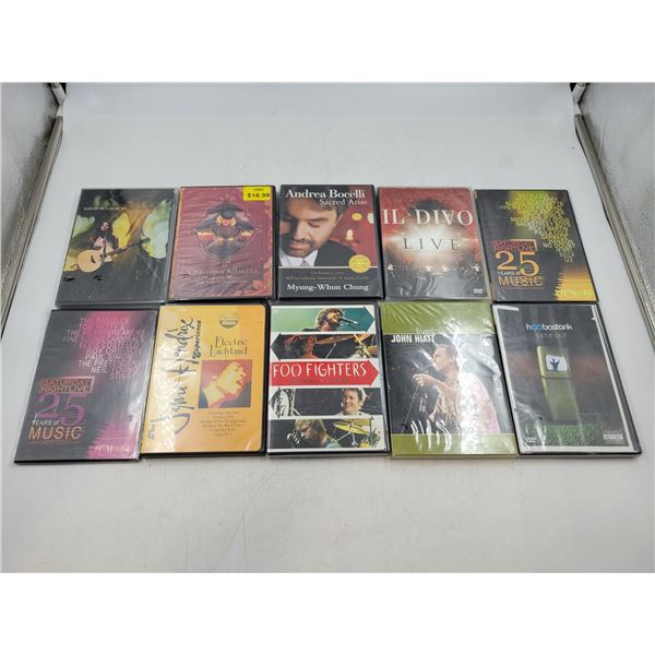 Concert DVD Lot