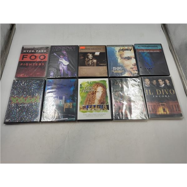 Concert DVD Lot