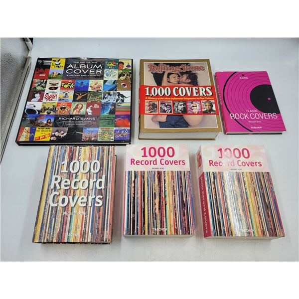 Album, Record, and Magazine Covers Book Lot