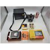Image 1 : Polaroid Colorpack II and Kodak Brownie Movie Camera