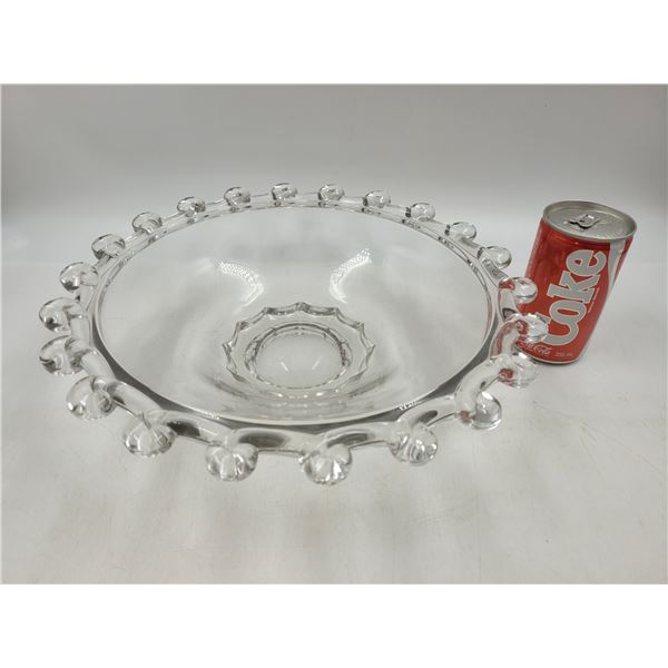 Heisey Glass Candlewick Bowl