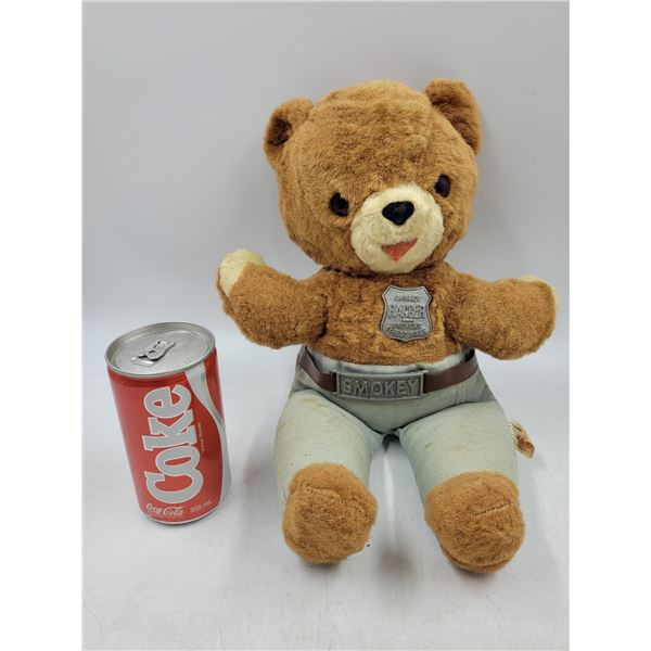Vintage Smokey the Bear Teddy Bear