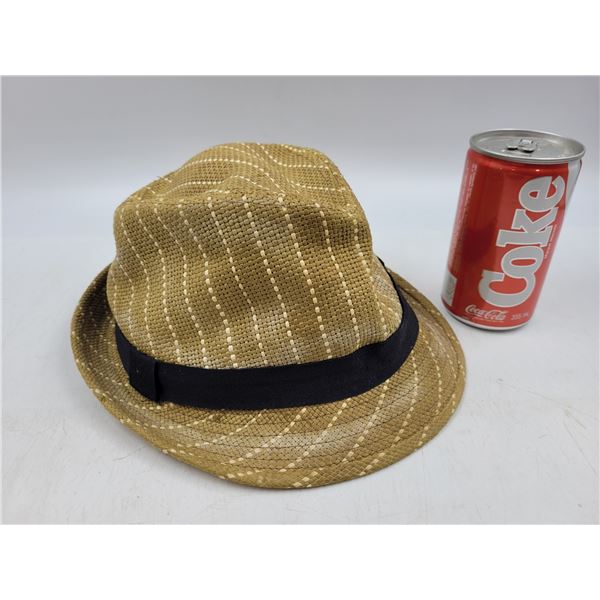 Striped Fedora Hat
