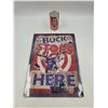 Image 1 : "The Buck Stops Here" Tin Sign