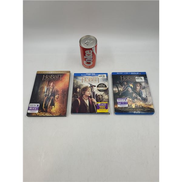 The Hobbit DVD And blueray's