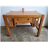 Image 1 : Antique Oak Arts and Crafts Writing Desk