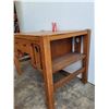 Image 3 : Antique Oak Arts and Crafts Writing Desk