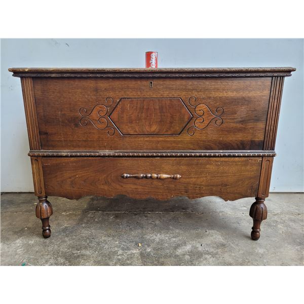 Antique Simpson Supremacy Cedar Lined Chest