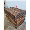 Image 2 : Antique Steamer Trunk