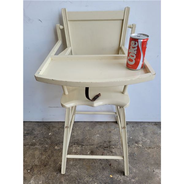 Vintage Painted High Chair