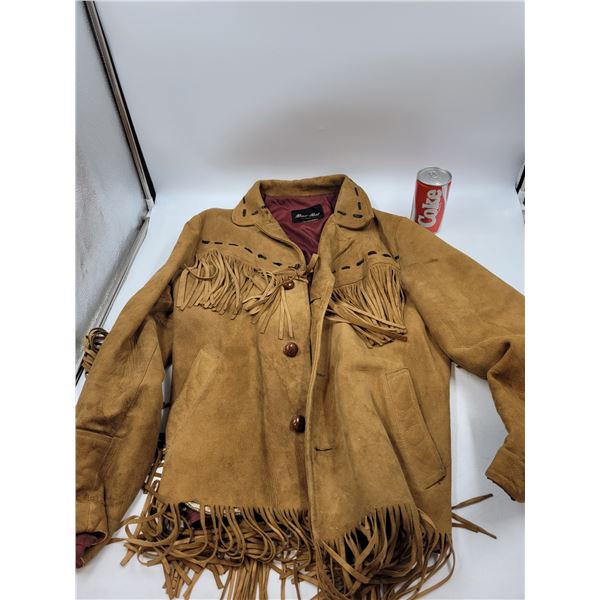 Vintage Mac-Mor of Canada Ltd. Lether Jacket with Tassels