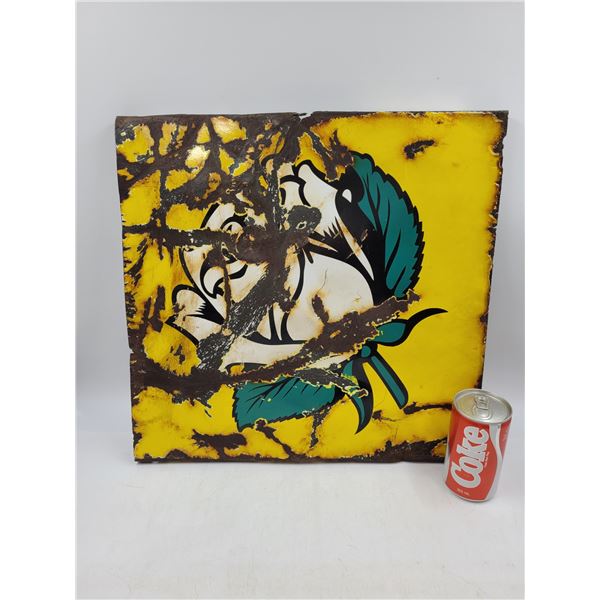 Antique White Rose Sign