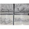 Image 2 : Framed Sketch Print Lot