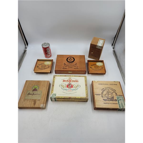 Vintage Cigar Box Lot