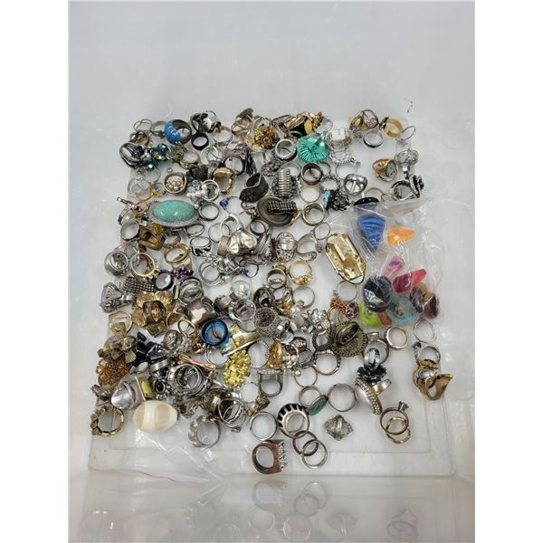 Large Lot of Rings