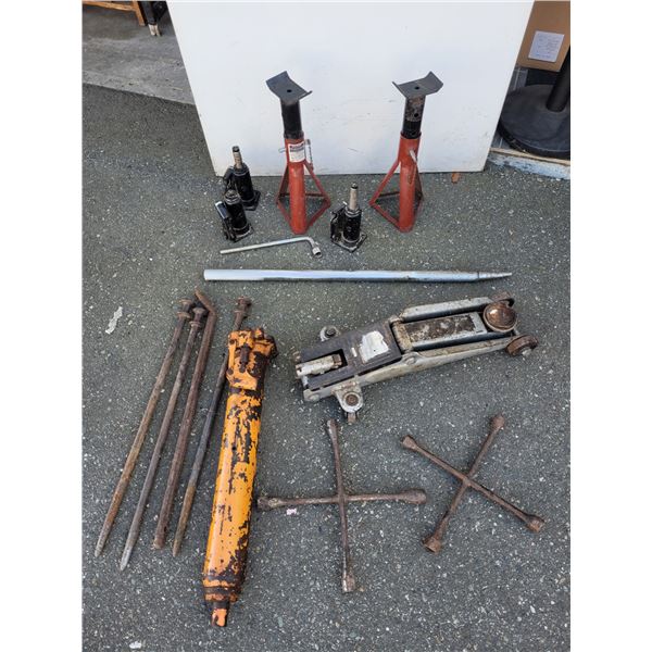 Jack Stands and Tire Irons