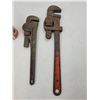 Image 2 : The Ridge Tool Co. Pipe Wrenches Made in Ohio USA