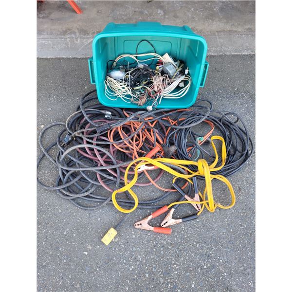 Extension Cords, Jumper Cables, Air Hose, and Other Cords