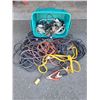 Image 1 : Extension Cords, Jumper Cables, Air Hose, and Other Cords