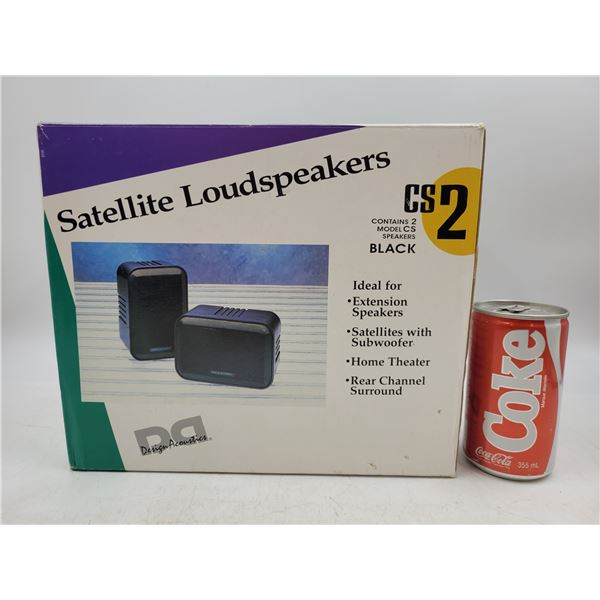 Design Acoustics Satellite Loudspeakers