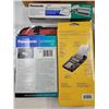 Image 2 : Answering Machine, Printing Calculator, Keyboard, and Panasonic Ink Film Lot
