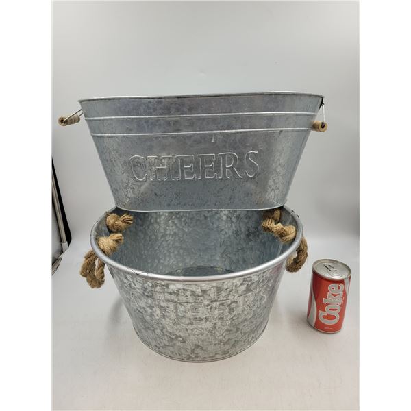 Aluminum Cheers Drink Buckets