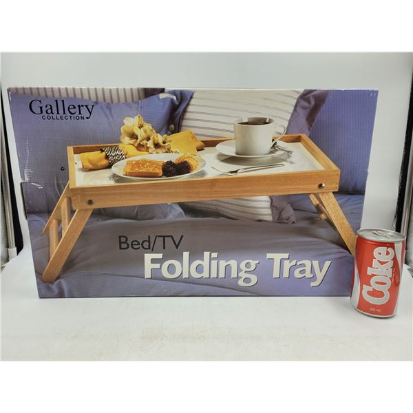 New Gallery Oak Folding Bed/TV Tray