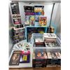 Image 1 : Large Lot of DVDs CDs Cassette Tapes and VHS Tapes