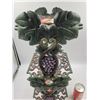 Image 3 : Cast Iron Coy and Grape Stand