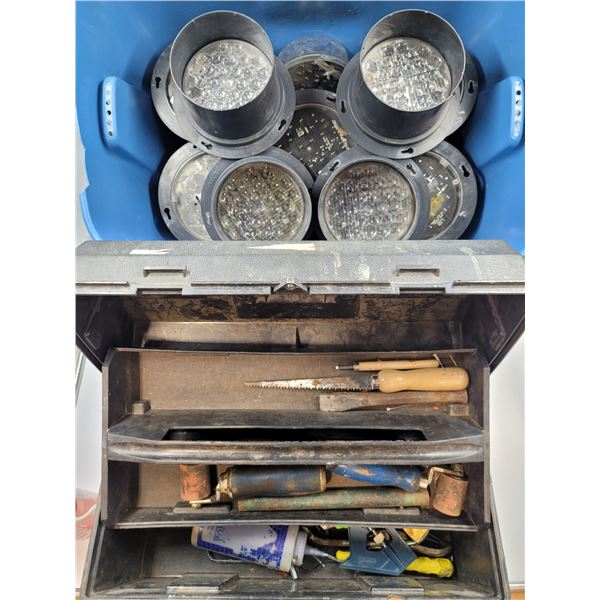 Solar LED Lights and Tool Lot