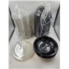 Image 1 : Disposable Recyclable Larger Bowls with Lids