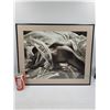 Image 1 : Framed Contemporary Nude Print