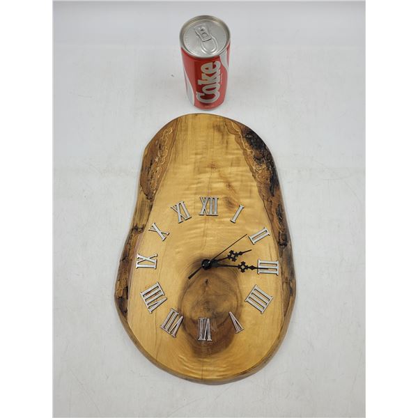 Vintage Working Myrtlewood Wall Clock