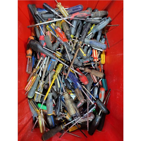 Large Lot of Screw Drivers