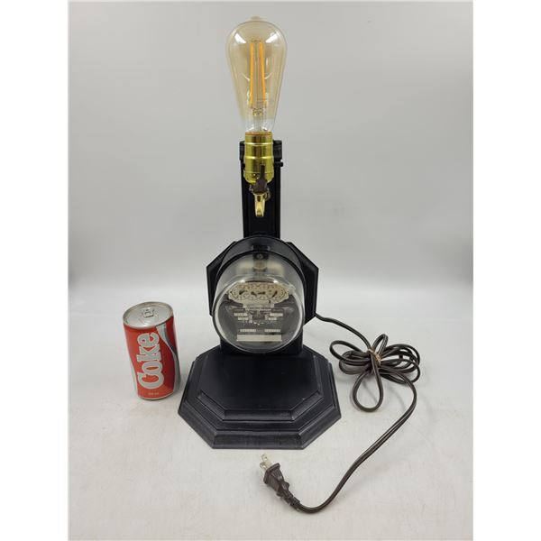 Vintage Hand Crafted Steam Punk Style Lamp