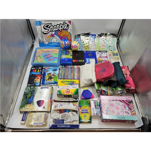 Youth Art Supplies Lot